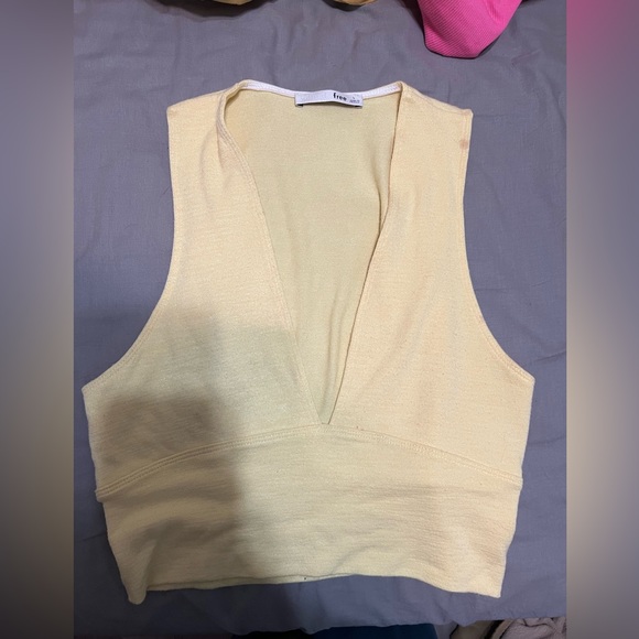 Wilfred free deep V top - have one in black and one in yellow - Picture 2 of 2